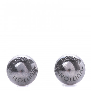LOUIS VUITTON Clou Rivet Cufflinks Silver