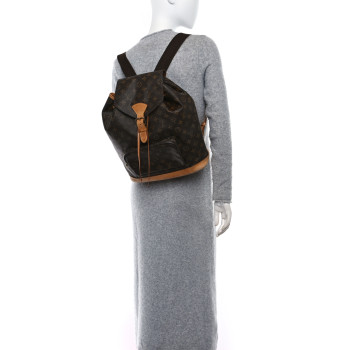 LOUIS VUITTON Monogram Montsouris GM Backpack