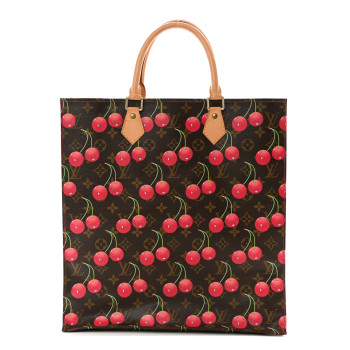 LOUIS VUITTON Monogram Cerises Sac Plat LOUIS VUITTON Monogram Cerises Sac Plat