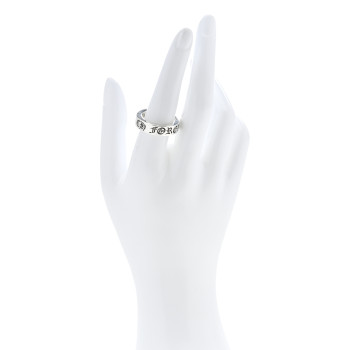 CHROME HEARTS Sterling Silver Forever Spacer Ring 56 7.5
