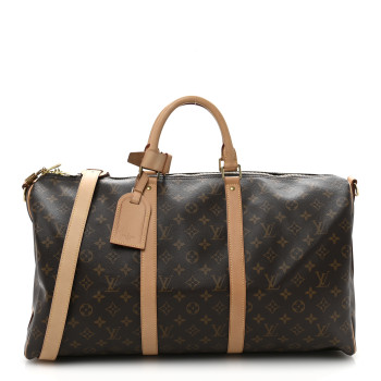 LOUIS VUITTON Monogram Keepall Bandouliere 50