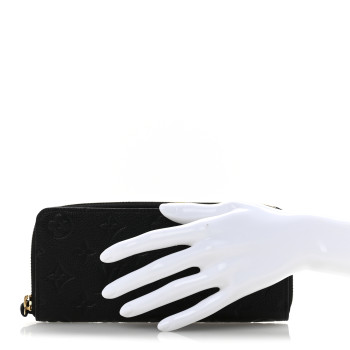LOUIS VUITTON Empreinte Clemence Wallet Black