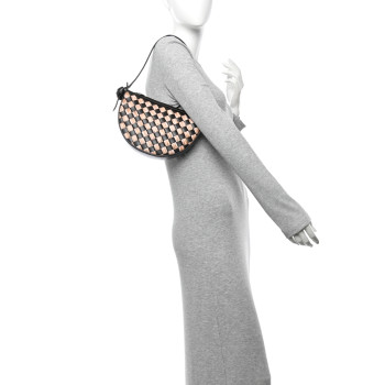 BOTTEGA VENETA Nappa Intrecciato Raffia Sunrise Fondant Natural