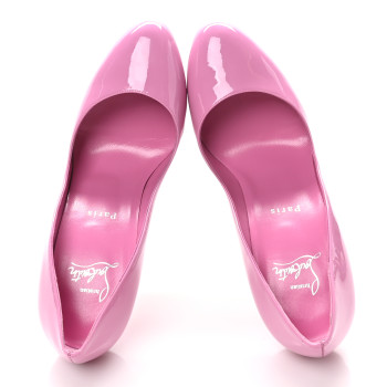 CHRISTIAN LOUBOUTIN Patent Fifi 100 Pumps 39 Pink