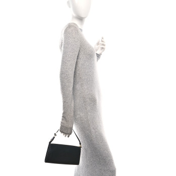 LOUIS VUITTON Epi Pochette Accessories 24 Black