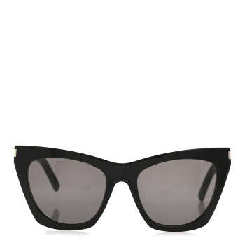 SAINT LAURENT New Wave SL214 Kate Cat Sunglasses Black
