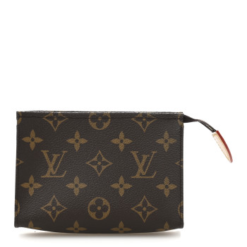 LOUIS VUITTON Monogram Toiletry Pouch 15 Fuchsia