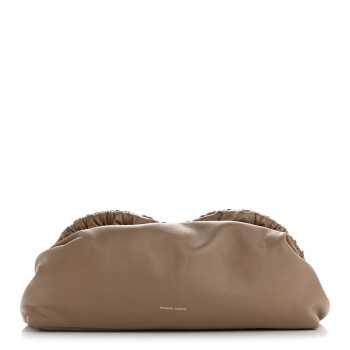 MANSUR GAVRIEL Lambskin Cloud Clutch Biscotto