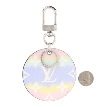 LOUIS VUITTON Monogram Escale Bag Charm Key Holder Pastel