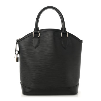 LOUIS VUITTON Epi Lockit Black