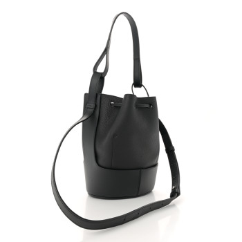 LOEWE Nappa Calfskin Small Balloon Bag Black