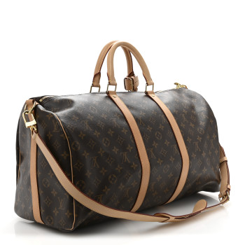 LOUIS VUITTON Monogram Keepall Bandouliere 50