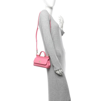 DOLCE & GABBANA Dauphine Mini Miss Sicily Bag Pink