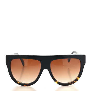 CELINE Shadow Sunglasses CL 41026/S Black Havana