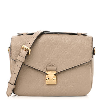 LOUIS VUITTON Empreinte Pochette Metis Tourterelle