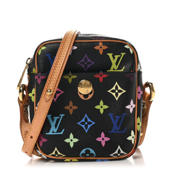LOUIS VUITTON Monogram Multicolor Rift Black