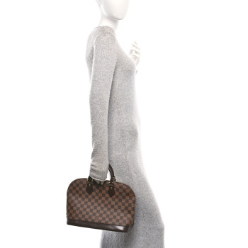 LOUIS VUITTON Damier Ebene Alma PM