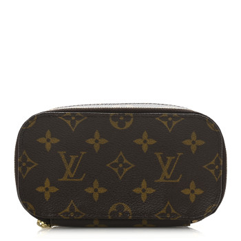 LOUIS VUITTON Monogram Trousse Blush PM