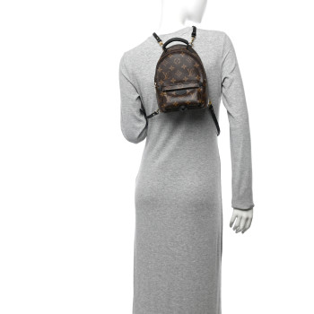 LOUIS VUITTON Monogram Palm Springs Backpack Mini