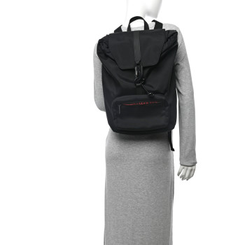 ALEXANDER MCQUEEN Nylon Backpack Black Red