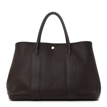 HERMES Negonda Garden Party 36 MM Chocolate