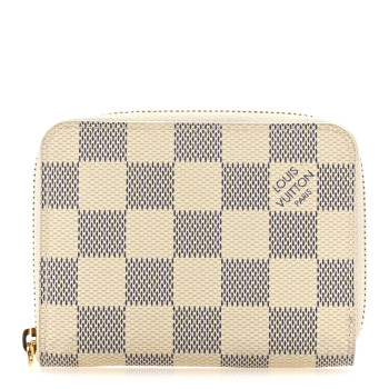 LOUIS VUITTON Damier Azur Zippy Coin Purse