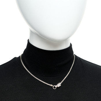 JOHN HARDY Sterling Silver Diamond Legends Naga Necklace