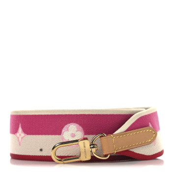 LOUIS VUITTON Jacquard Diane Shoulder Strap Fuchsia