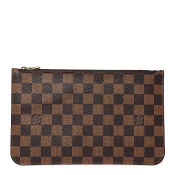 LOUIS VUITTON Damier Ebene Neverfull MM GM Pochette