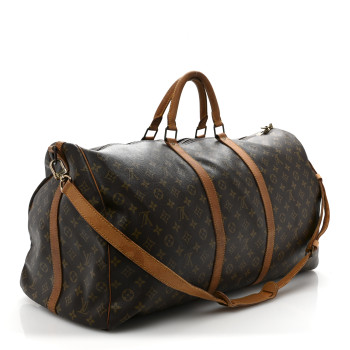 LOUIS VUITTON Monogram Keepall Bandouliere 60