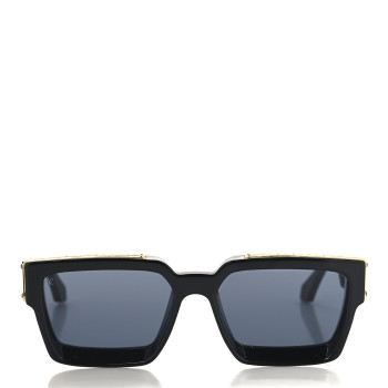 LOUIS VUITTON Acetate 1.1 Millionaires Sunglasses Z1165E Black