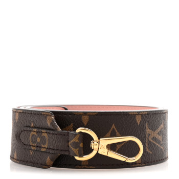 LOUIS VUITTON Monogram Bandouliere Shoulder Strap Rose Poudre