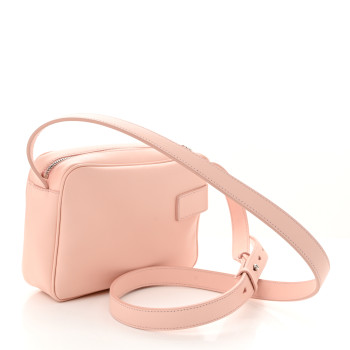 SALVATORE FERRAGAMO Calfskin Gancio Small Archive Camera Case Nylund Pink