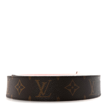 LOUIS VUITTON Monogram Epi 35mm LV Circle Reversible Belt 90 36 Rose Ballerine