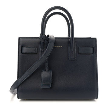 SAINT LAURENT Calfskin Nano Sac De Jour Royal Blue