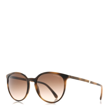 CHANEL Acetate Butterfly Pearl Sunglasses 5394-H Tortoise