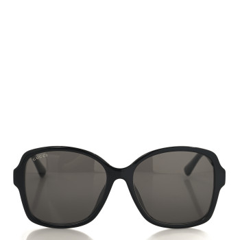 GUCCI Acetate Square Sunglasses GG0765SA Black