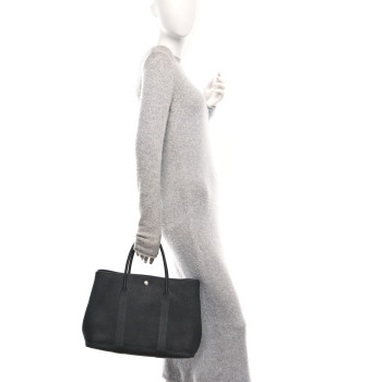 HERMES Negonda Garden Party Tote 36 MM Black