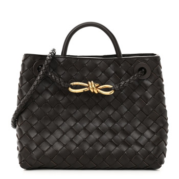 BOTTEGA VENETA Nappa Intrecciato Small Andiamo Shoulder Bag Fondant