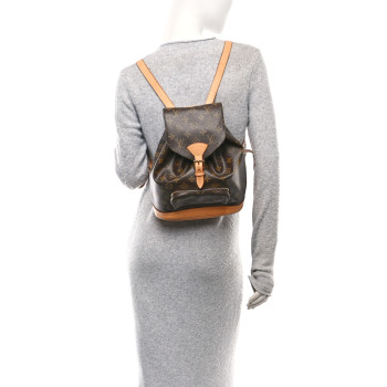 LOUIS VUITTON Monogram Montsouris MM Backpack