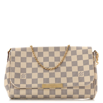 LOUIS VUITTON Damier Azur Favorite MM