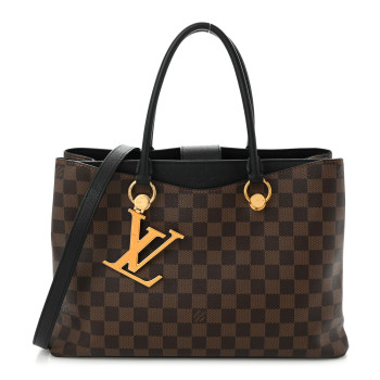 LOUIS VUITTON Damier Ebene LV Riverside Black