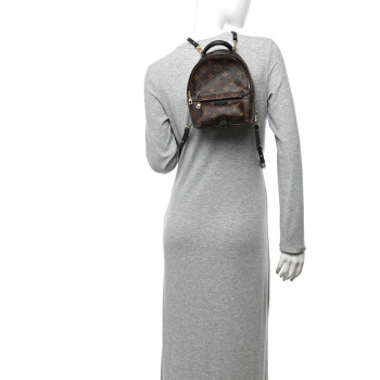 LOUIS VUITTON Monogram Palm Springs Backpack Mini