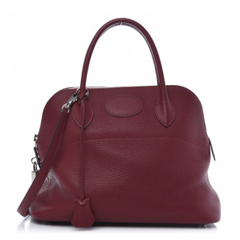 HERMES Taurillon Clemence Bolide 31 Rubis