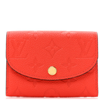 LOUIS VUITTON Empreinte Rosalie Coin Purse Tonic Orange