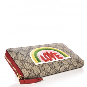gucci love rainbow wallet