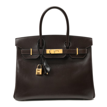 HERMES Box Birkin 30 Ebene