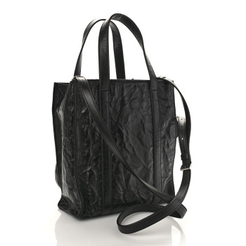 VIP.PRADA antique nappa mini tote bag with flowers 関送込 Prada Antique Nappa Leather Mini Tote Bag with Flowers Black