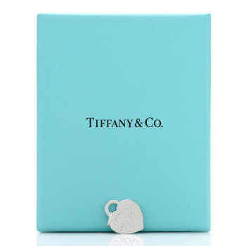 TIFFANY Sterling Silver Small Return to Tiffany Heart Tag