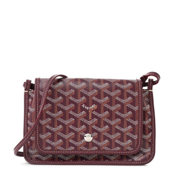 GOYARD Goyardine Plumet Wallet Clutch Burgundy